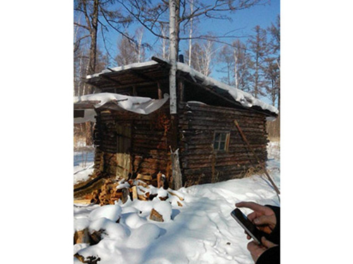 俄罗斯积雪砂金矿区