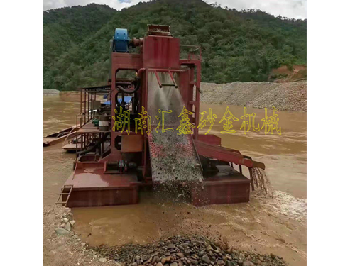 玻利维亚 淘金船工作现场 4